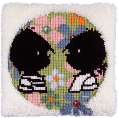 borduurpakket knoopkussen - fiep westendorp - pako