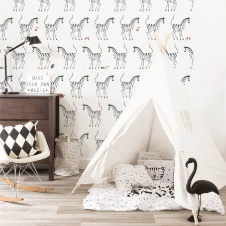 behang - zebra - wit - fiep westendorp - kek amsterdam