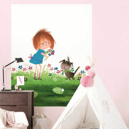 behangpaneel - bloemen plukken - floddertje - fiep westendorp - kek amsterdam