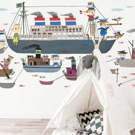 fotobehang - boten - fiep westendorp - kek amsterdam