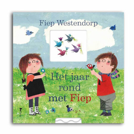 jaar rond met fiep - kartonboek - volt