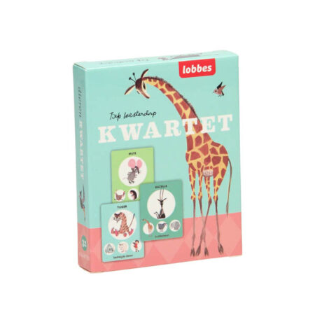 kwartetspel - dieren - fiep westendorp - lobbes