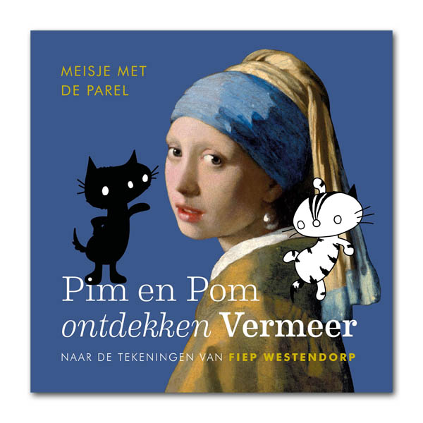 pim & pom ontdekken vermeer - uitgeverij volt - fiep westendorp