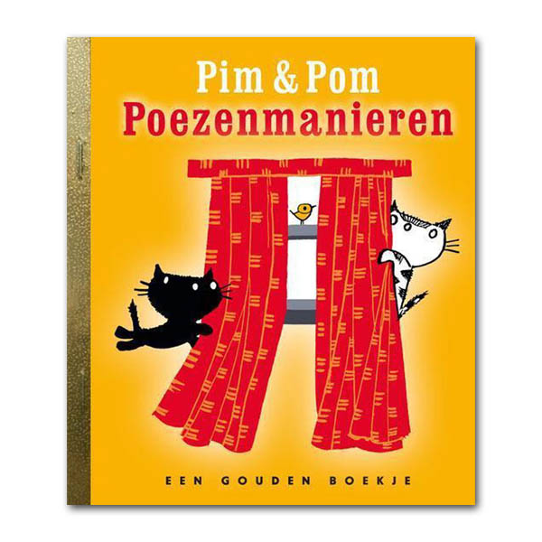pim & pom - poezenmanieren - mies bouhuys - fiep westendorp - gouden boekje - uitgeverij rubinstein