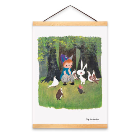 poster - in het bos - pluk van de petteflet - fiep westendorp - mtday