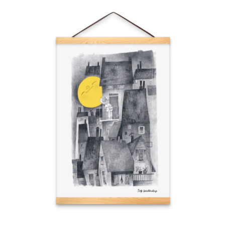 poster - jongetje dat van de maan at - fiep westendorp - mtday