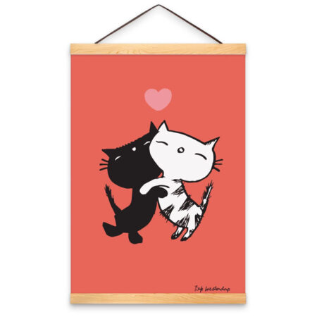 poster - pim en pom - hartje - fiep westendorp - mtday