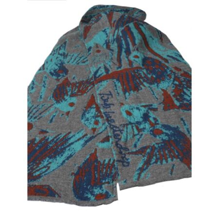 sjaal - vogels - fiep westendorp - knits for your inspiration