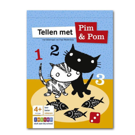 tellen met pim en pom - fiep westendorp - doeblok - zwijsen