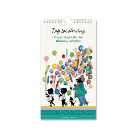verjaardagskalender - ballonnen - fiep westendorp