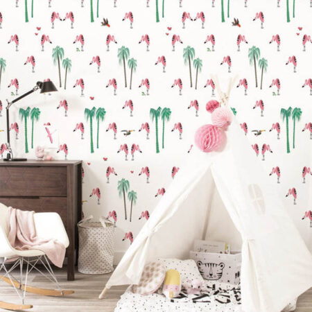 behang - flamingo - fiep westendorp - kek amsterdam