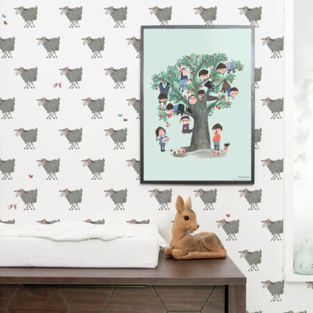 behang - schaapjes - fiep westendorp - kek amsterdam