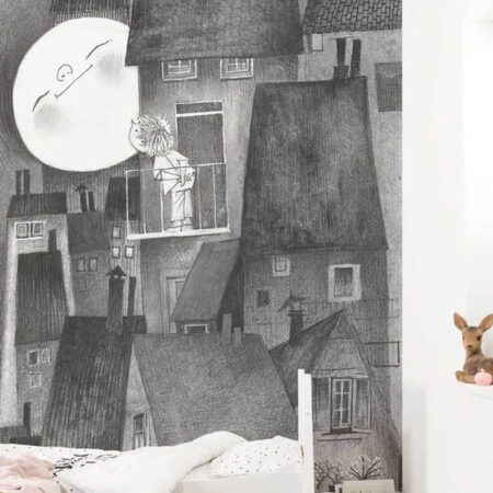 fotobehang - maan - fiep westendorp - kek amsterdam