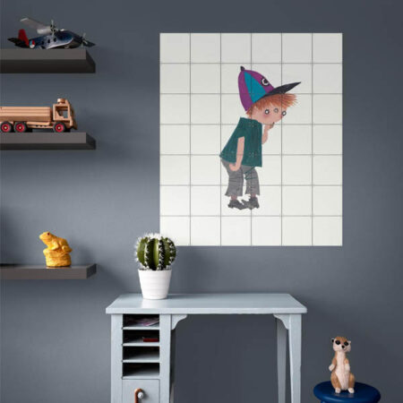 jongen pluk - fiep westendorp - ixxi - wanddecoratie