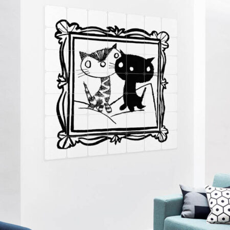 pim en pom - fiep westendorp - ixxi - wanddecoratie