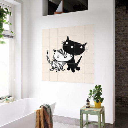 pim en pom - fiep westendorp - ixxi - wanddecoratie