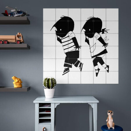 samen - fiep westendorp - jip en janneke - ixxi - wanddecoratie