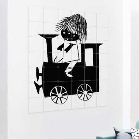 trein - fiep westendorp - ixxi - wanddecoratie